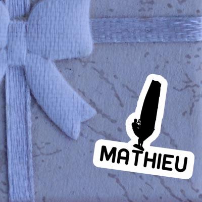 Autocollant véliplanchiste Mathieu Image