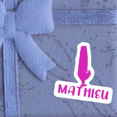 Mathieu Sticker Windsurfer Notebook Image