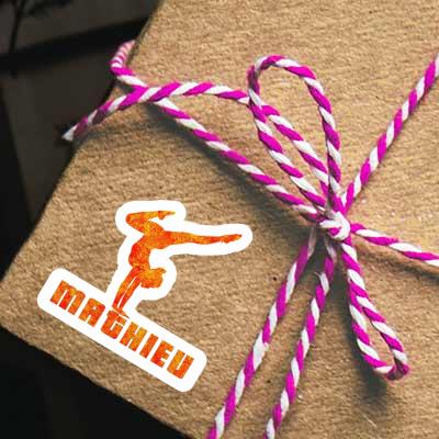 Mathieu Autocollant Femme de yoga Gift package Image