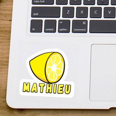 Aufkleber Zitrone Mathieu Laptop Image