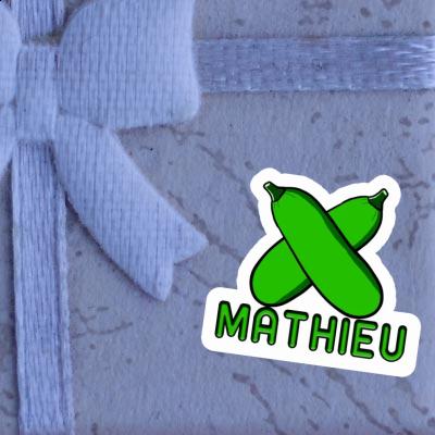 Sticker Zucchini Mathieu Notebook Image