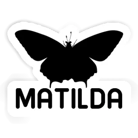 Butterfly Sticker Matilda Image