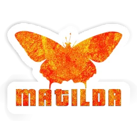 Butterfly Sticker Matilda Image