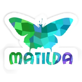 Butterfly Sticker Matilda Image