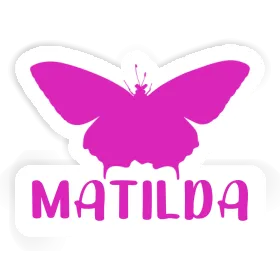 Butterfly Sticker Matilda Image