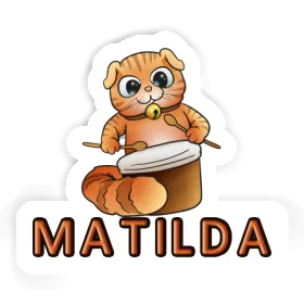 Sticker Drummer Matilda Image