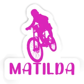 Freeride Biker Sticker Matilda Image