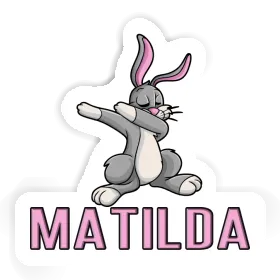 Sticker Matilda Hare Image