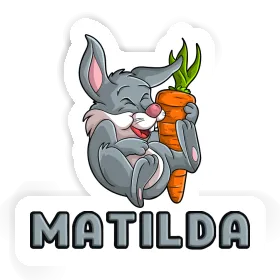 Matilda Sticker Easter bunny Image