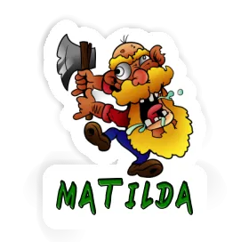 Matilda Sticker Lumberjack Image