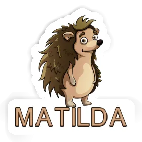 Sticker Matilda Hedgehog Image