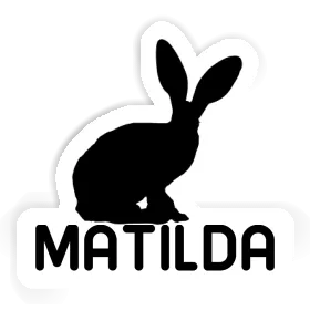 Sticker Rabbit Matilda Image