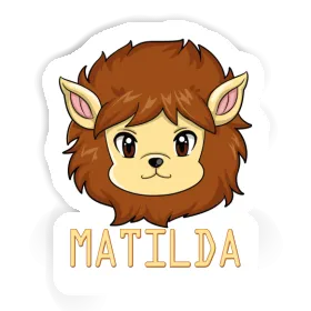 Matilda Sticker Lion Image