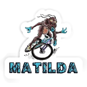 Mountainbiker Sticker Matilda Image