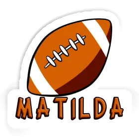 Autocollant Rugby Matilda Image