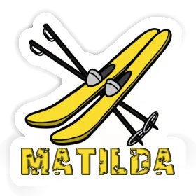 Sticker Ski Matilda Image