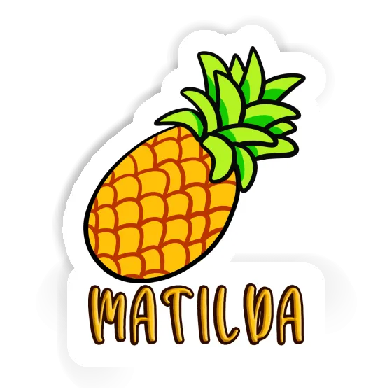 Aufkleber Matilda Ananas Notebook Aufkleber Matilda Ananas Gift package Image