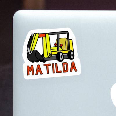 Matilda Aufkleber Minibagger Notebook Matilda Aufkleber Minibagger Notebook Image