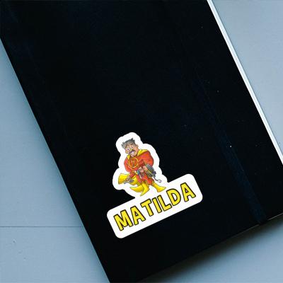 Electrician Sticker Matilda Laptop Electrician Sticker Matilda Laptop Image