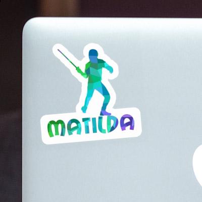 Sticker Fencer Matilda Notebook Sticker Fencer Matilda Notebook Image