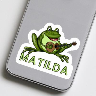 Matilda Sticker Guitar Frog Matilda Sticker Guitar Frog Image