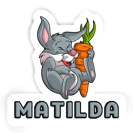 Matilda Sticker Easter bunny Gift package Image