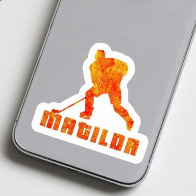 Matilda Sticker Eishockeyspieler Image