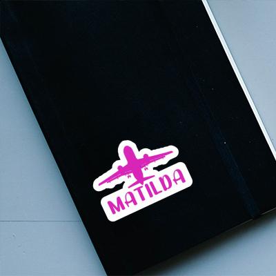 Sticker Matilda Jumbo-Jet Notebook Sticker Matilda Jumbo-Jet Gift package Image