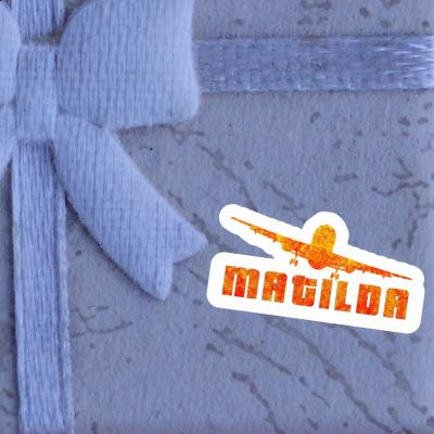 Matilda Sticker Airplane Gift package Image
