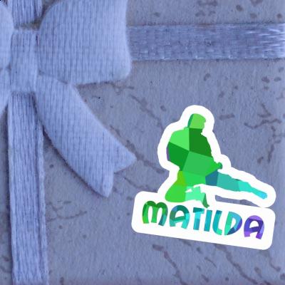 Sticker Matilda Karateka Notebook Sticker Matilda Karateka Gift package Image
