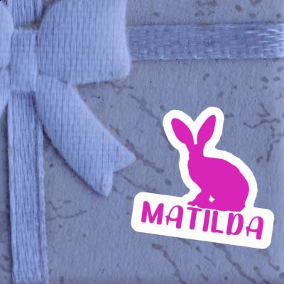 Lapin Autocollant Matilda Notebook Image