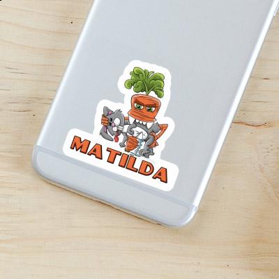 Sticker Matilda Monster Carrot Notebook Sticker Matilda Monster Carrot Gift package Image