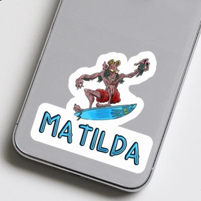 Surfer Sticker Matilda Notebook Surfer Sticker Matilda Notebook Image