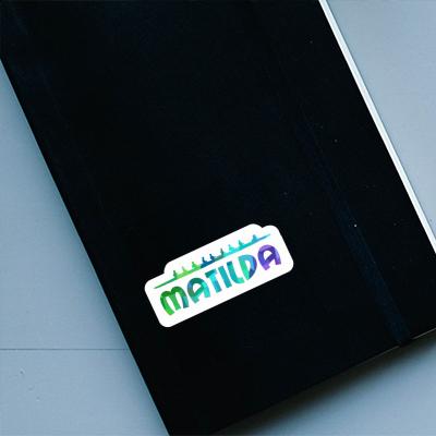 Sticker Matilda Rowboat Notebook Sticker Matilda Rowboat Notebook Image