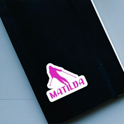 Matilda Sticker Skifahrerin Notebook Matilda Sticker Skifahrerin Gift package Image