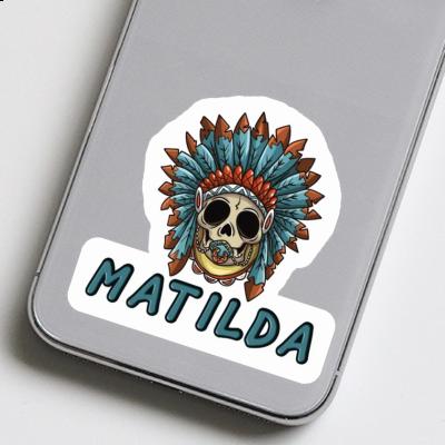 Baby-Skull Sticker Matilda Notebook Baby-Skull Sticker Matilda Notebook Image