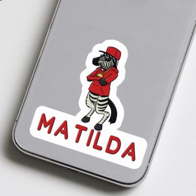 Sticker Matilda Zebra Sticker Matilda Zebra Image