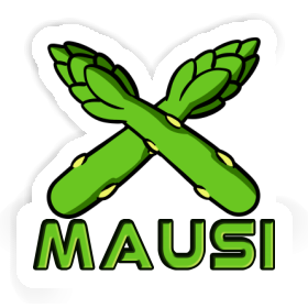 Asparagus Sticker Mausi Image