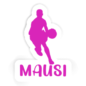 Sticker Mausi Basketball Player Image