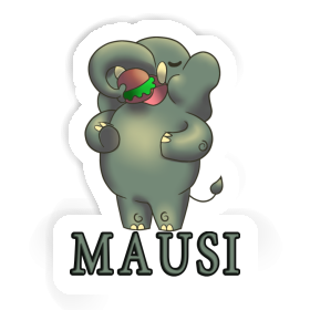 Sticker Mausi Elephant Image