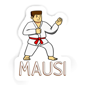 Karateka Sticker Mausi Image