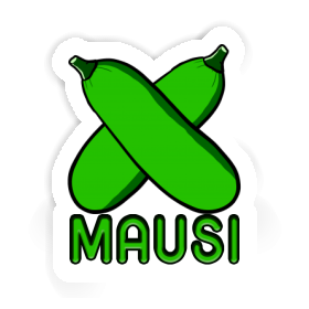 Sticker Zucchini Mausi Image