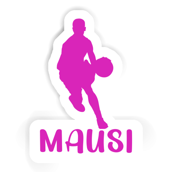 Mausi Autocollant Joueur de basket-ball Notebook Mausi Autocollant Joueur de basket-ball Gift package Image