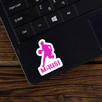 Sticker Basketball Player Mausi Laptop Sticker Basketball Player Mausi Laptop Image