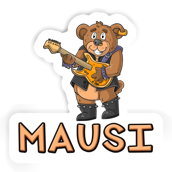 Autocollant Guitariste Mausi Gift package Image