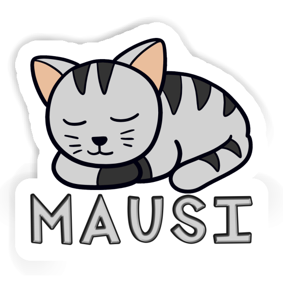 Chat Autocollant Mausi Laptop Image