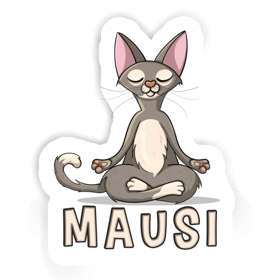 Chat Autocollant Mausi Chat Autocollant Mausi Image