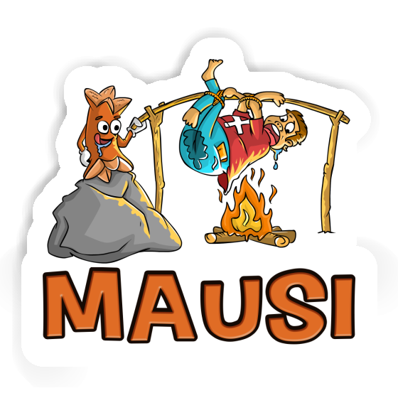 Autocollant Cervelat Mausi Autocollant Cervelat Mausi Image