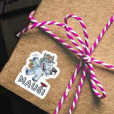 Mausi Sticker Wine Unicorn Notebook Mausi Sticker Wine Unicorn Gift package Image