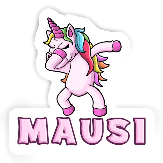 Autocollant Mausi Licorne Image